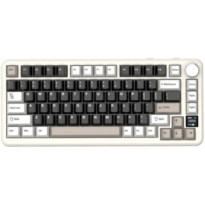 Klawiatura ATTACK SHARK X85 Pro Kremowo-czarno-biały