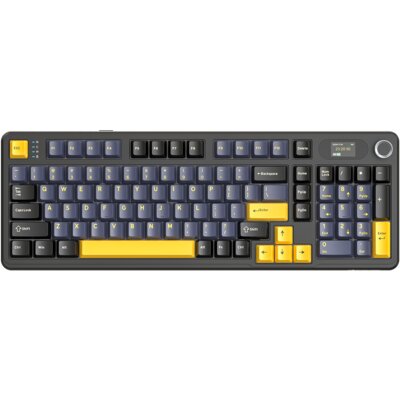 Klawiatura ATTACK SHARK X98 Pro Czarno-żółty