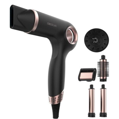 Suszarka CECOTEC DryGlam Waves 6in1 Sensor Czarny 1400 W