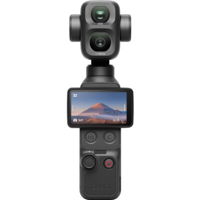 Kamera sportowa DJI Osmo Pocket 4P Vlog Combo, 4K 240 kl./s, stabilizacja obrazu, automatyczne śledzenie osoby, 103 GB pamięci, Wi-Fi, akcesoria