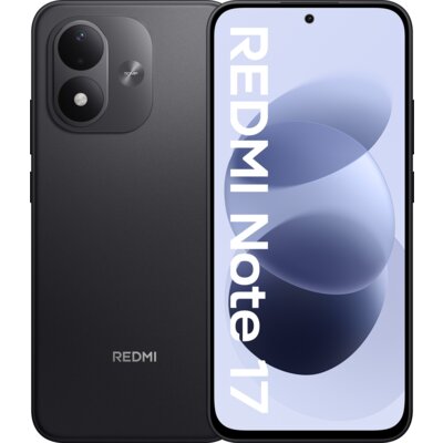Smartfon XIAOMI Redmi Note 17 6/256GB 6.99" 120Hz Czarny