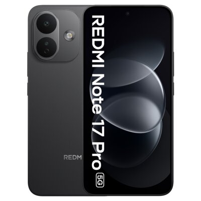 Smartfon XIAOMI Redmi Note 17 Pro 5G 6/256GB 6.83" 120Hz Czarny