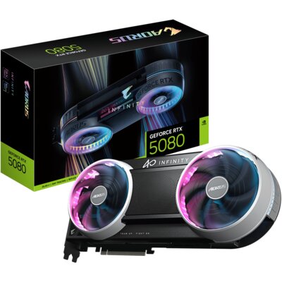 Karta graficzna GIGABYTE Aorus GeForce RTX 5080 Infinity 16GB DLSS 4.5