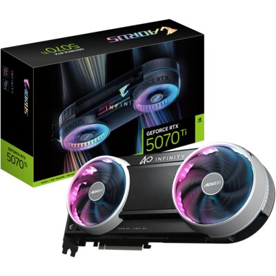 Karta graficzna GIGABYTE Aorus GeForce RTX 5070 Ti Infinity 16GB DLSS 4.5