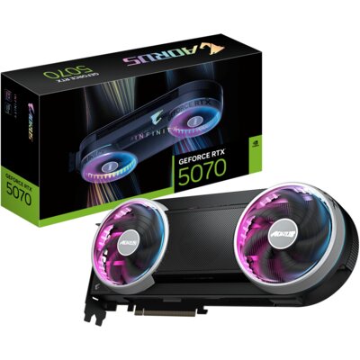 Karta graficzna GIGABYTE Aorus GeForce RTX 5070 Infinity 12GB DLSS 4.5