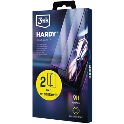 Szkło hartowane 3MK Hardy Hardura 9H do Xiaomi Redmi Note 15 Pro 4G (2 szt.)