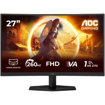 Monitor AOC C27G42ZE 27" 1920x1080px 260Hz 0.3 ms [MPRT] Curved