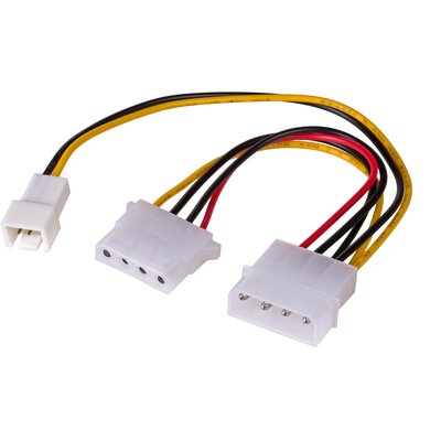 Adapter MOLEX - MOLEX/3-pin AKYGA 0.15 m