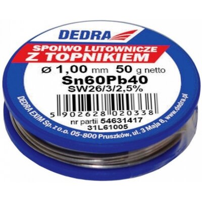 Lut z topnikiem DEDRA 31L61005