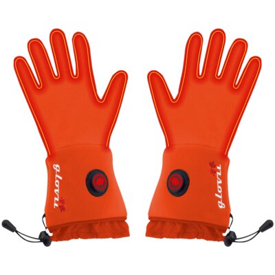 Podgrzewane rękawiczki GLOVII GLR (rozmiar XXS/XS) Pomarańczowy