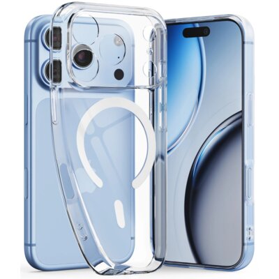 Etui TECH-PROTECT FlexAir MagSafe do Apple iPhone 17 Pro/18 Pro Przezroczysty