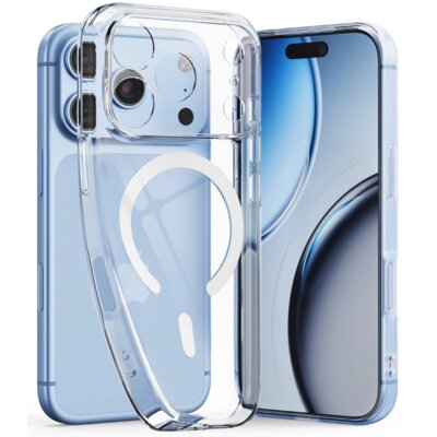 Etui TECH-PROTECT FlexAir MagSafe do Apple iPhone 17 Pro Max/iPhone 18 Pro Max Przezroczysty