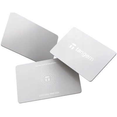 Portfel kryptowalut TANGEM 3 Card White Stealth (3 szt.)