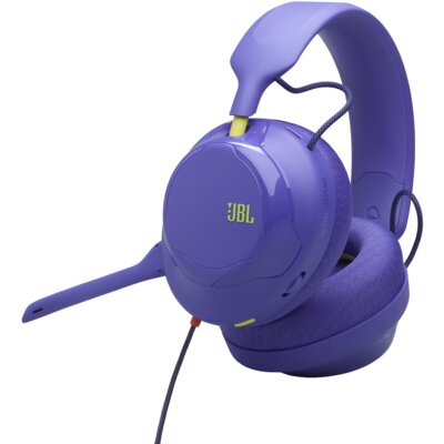 Słuchawki JBL Quantum 120 Nauszne, Dźwięk przestrzenny Fioletowy