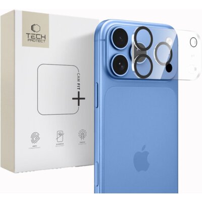 Nakładka na obiektyw TECH-PROTECT Cam Fit+ do Apple iPhone 18 Pro Max Przezroczysty