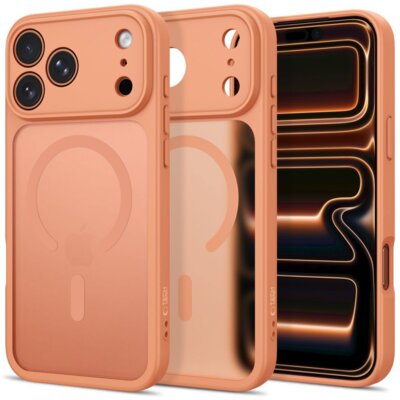 Etui TECH-PROTECT BasicMag MagSafe do Apple iPhone 17 Pro/18 Pro Pomarańczowy