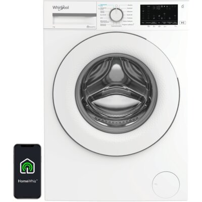 Pralka WHIRLPOOL WAM762WPL 7kg Slim 46.8cm 1200obr AI AdaptiveWash Sterowanie smartfonem