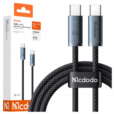 Kabel USB-C - USB-C NEWELL 3.2 GEN 2 2m Grafitowy
