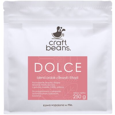 Kawa ziarnista CRAFT BEANS Dolce 250 g