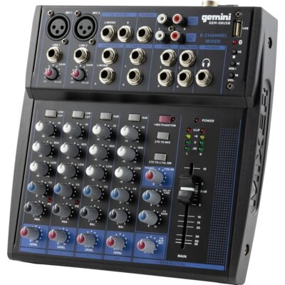 Mikser audio GEMINI GEM-08USB