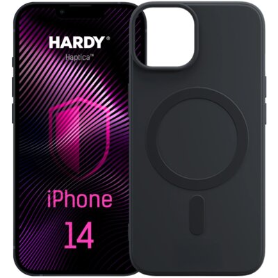 Etui 3MK Hardy Haptica do Apple iPhone 14 Ciemnoszary