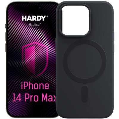 Etui 3MK Hardy Haptica do Apple iPhone 14 Pro Max Ciemnoszary