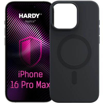 Etui 3MK Hardy Haptica do Apple iPhone 16 Pro Max Ciemnoszary