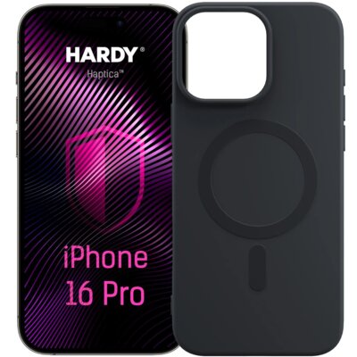 Etui 3MK Hardy Haptica do Apple iPhone 16 Pro Ciemnoszary
