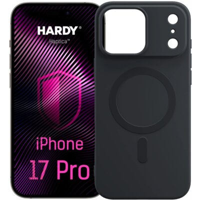 Etui 3MK Hardy Haptica do Apple iPhone 17 Pro/18 Pro Ciemnoszary