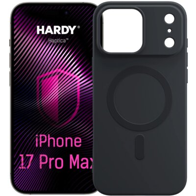 Etui 3MK Hardy Haptica do Apple iPhone 17 Pro Max/18 Pro Max Ciemnoszary