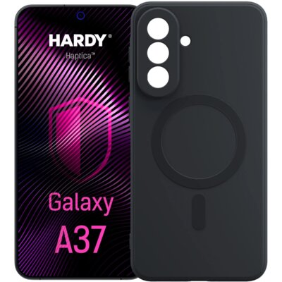 Etui 3MK Hardy Haptica do Samsung Galaxy A37 Ciemnoszary