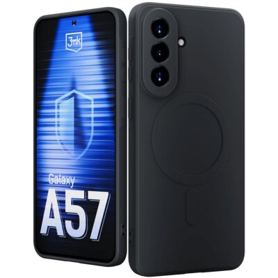 Etui 3MK Hardy Haptica do Samsung Galaxy A57 Ciemnoszary