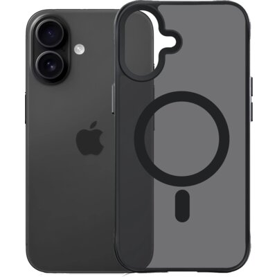 Etui 3MK Hardy Hazy MagCase do Apple iPhone 16 Plus Czarny