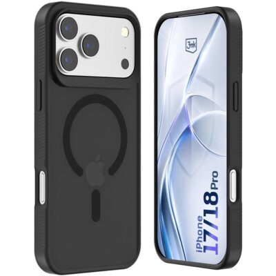 Etui 3MK Hardy Hazy MagCase do Apple iPhone 17 Pro/18 Pro Czarny