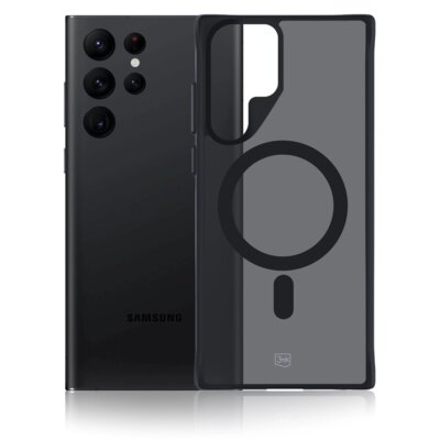 Etui 3MK Hardy Hazy MagCase do Samsung Galaxy S23 5G Czarny