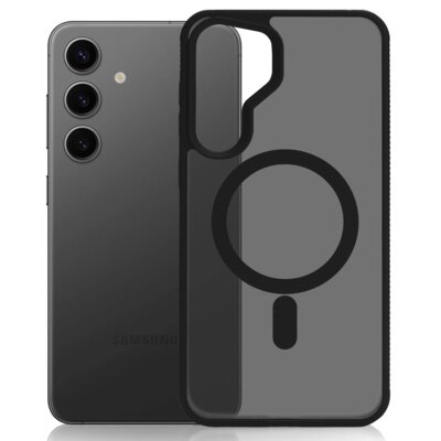 Etui 3MK Hardy Hazy MagCase do Samsung Galaxy S24 Czarny