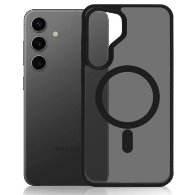 Etui 3MK Hardy Hazy MagCase do Samsung Galaxy S25+ Czarny