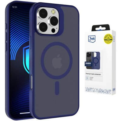 Etui 3MK Hardy Hazy MagCase do Apple iPhone 16 Pro Max Niebieski