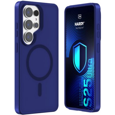 Etui 3MK Hardy Hazy MagCase do Samsung Galaxy S25 Ultra Niebieski