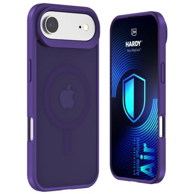 Etui 3MK Hardy Hazy MagCase Purple do Apple iPhone Air Fioletowy