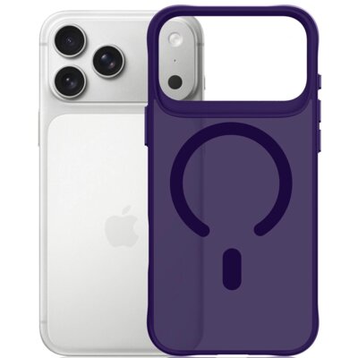 Etui 3MK Hardy Hazy MagCase Purple do Apple iPhone 17 Pro Fioletowy