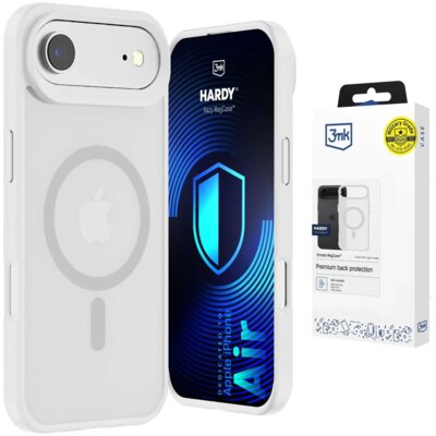 Etui 3MK Hardy Hazy MagCase MagSafe do Apple iPhone Air Biały