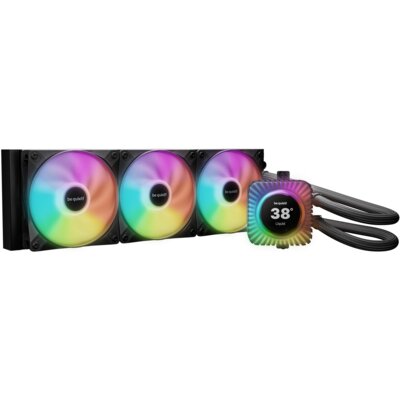 Chłodzenie wodne BE QUIET! Light Loop IO LCD 360 ARGB Czarny