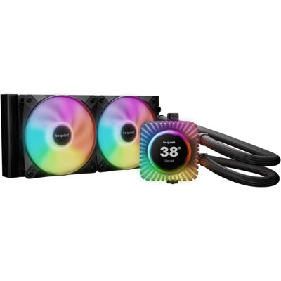 Chłodzenie wodne BE QUIET! Light Loop IO LCD 240 ARGB Czarny
