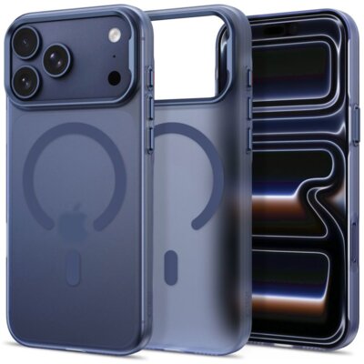 Etui TECH-PROTECT MagZero MagSafe do Apple iPhone 17 Pro Max/18 Pro Max Granatowy matowy