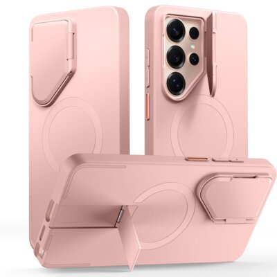 Etui TECH-PROTECT Kevlar Aura MagSafe do Samsung Galaxy S26 Ultra Różowy