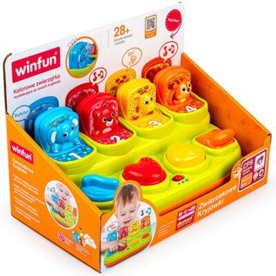 Zabawka interaktywna DUMEL Winfun Zwierzakowe Kryjówki WF 30407