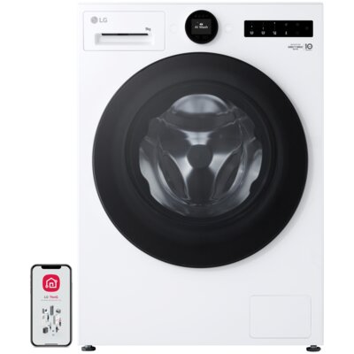 Pralka LG F2X70S9TLB 9kg Slim 53.5 cm 1200obr AI DD Sterowanie smartfonem