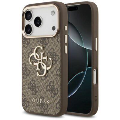 Etui GUESS 4G Big 4G Classic Logo do Apple iPhone 17 Pro Max/18 Pro Max Brązowy
