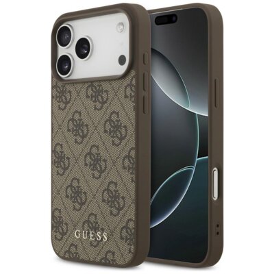 Etui GUESS 4G Classic do Apple iPhone 17 Pro Max/18 Pro Max Brązowy